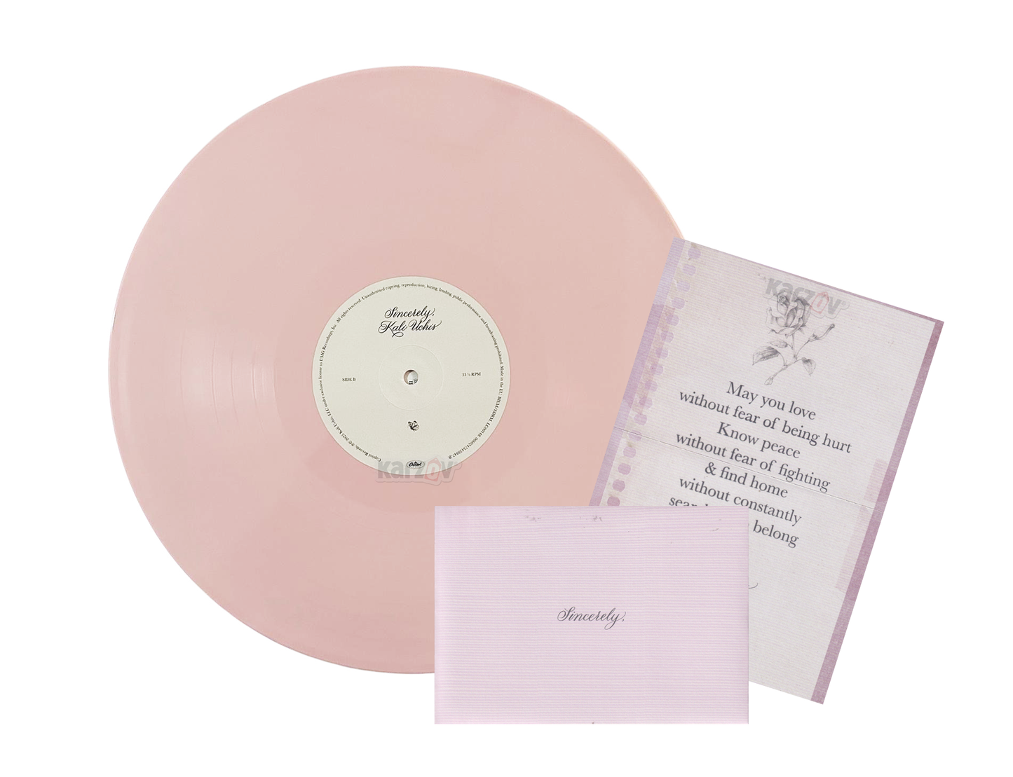 Kali Uchis Sincerely Explicit Content Rosa Pink Lp Vinyl