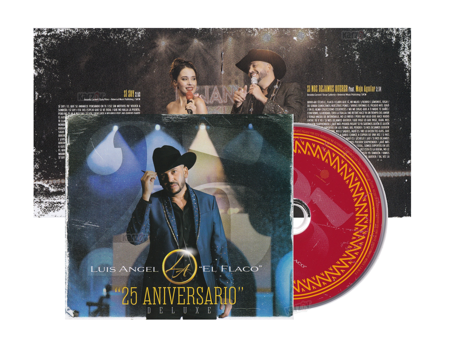 Luis Angel El Flaco 25th Aniversario Deluxe Disco 2025 Cd