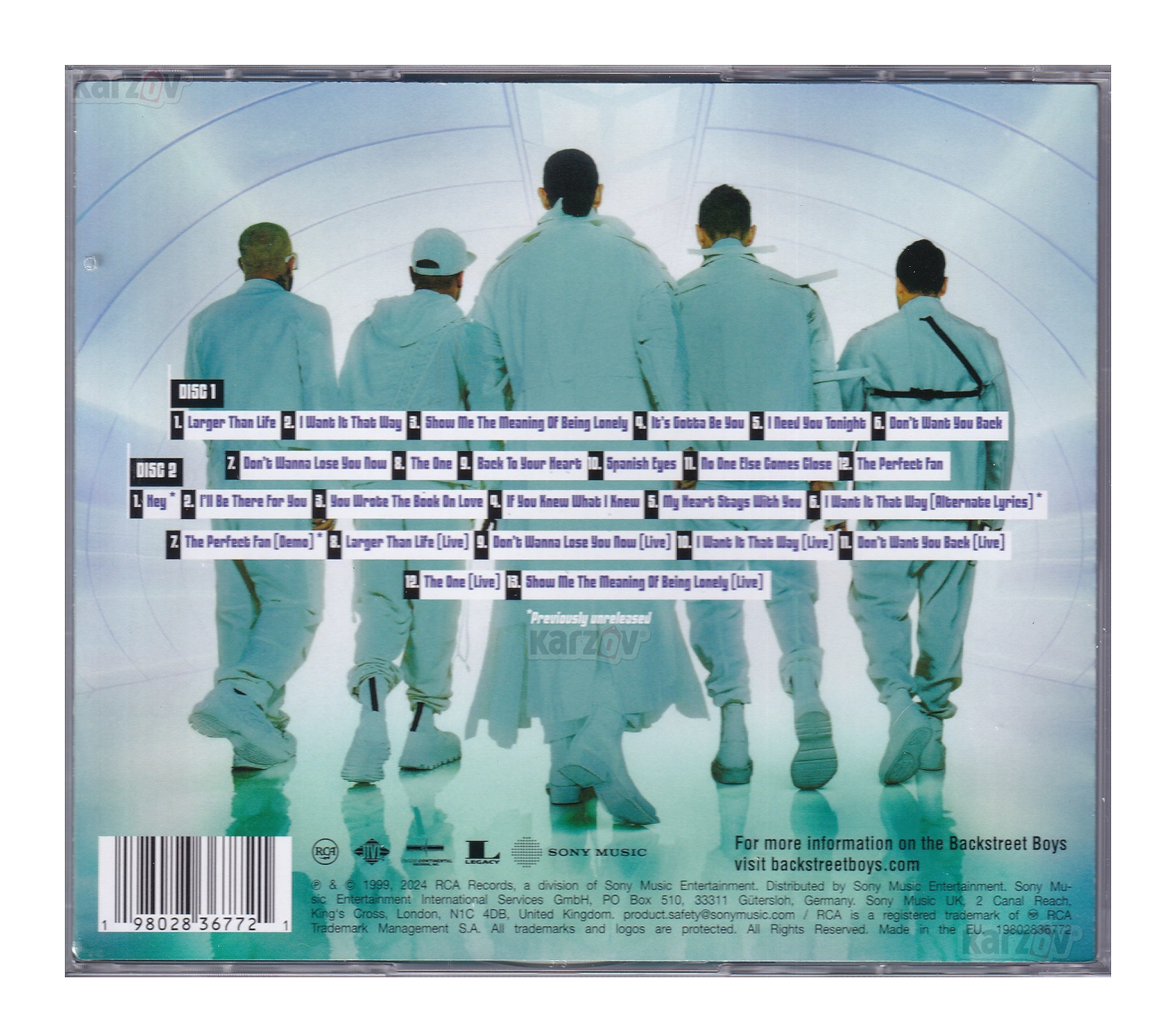Backstreet Boys Millennium 2.0 25th Anniversary 2 Discos Cd