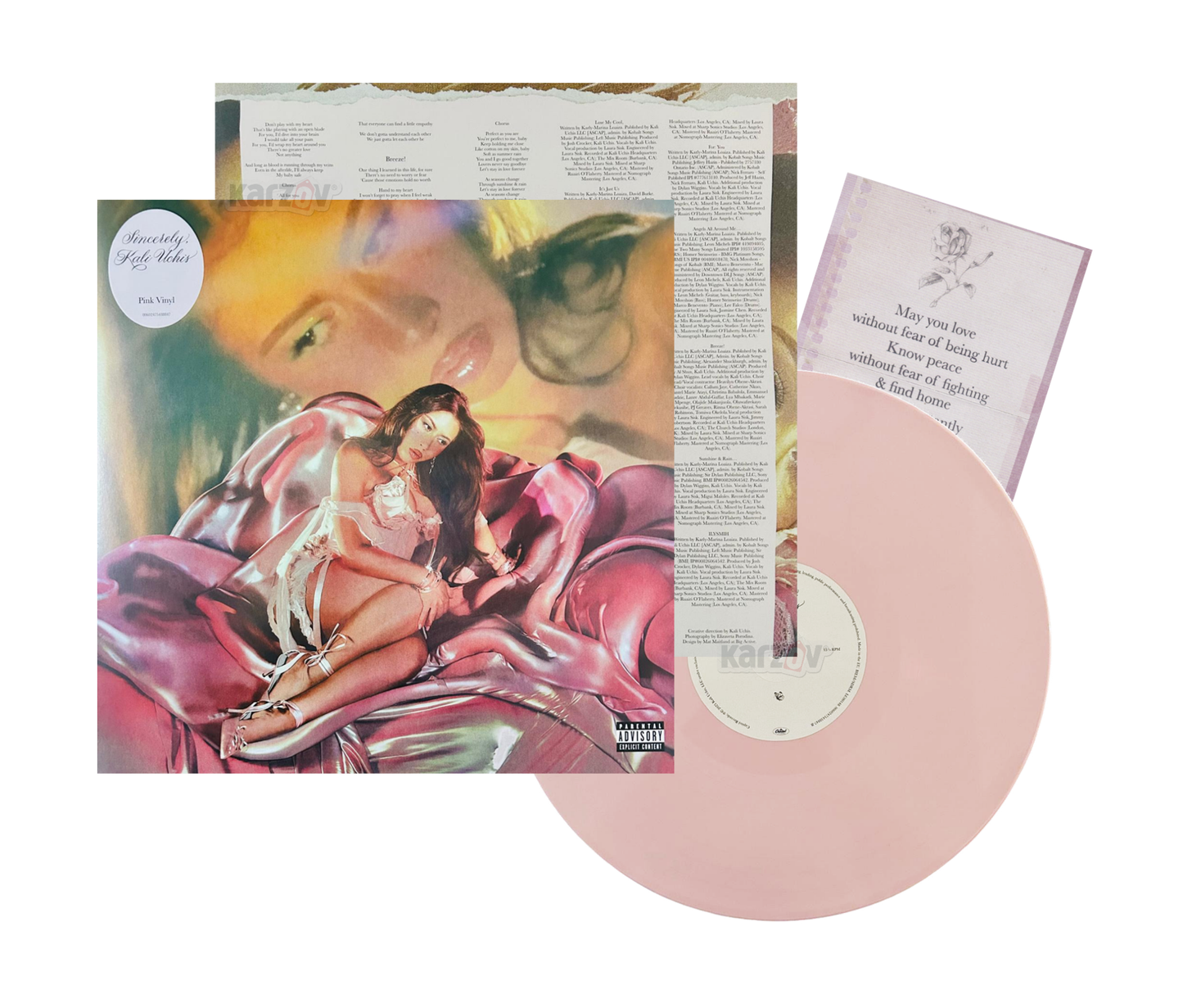 Kali Uchis Sincerely Explicit Content Rosa Pink Lp Vinyl