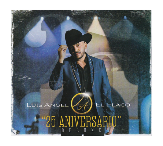Luis Angel El Flaco 25th Aniversario Deluxe Disco 2025 Cd