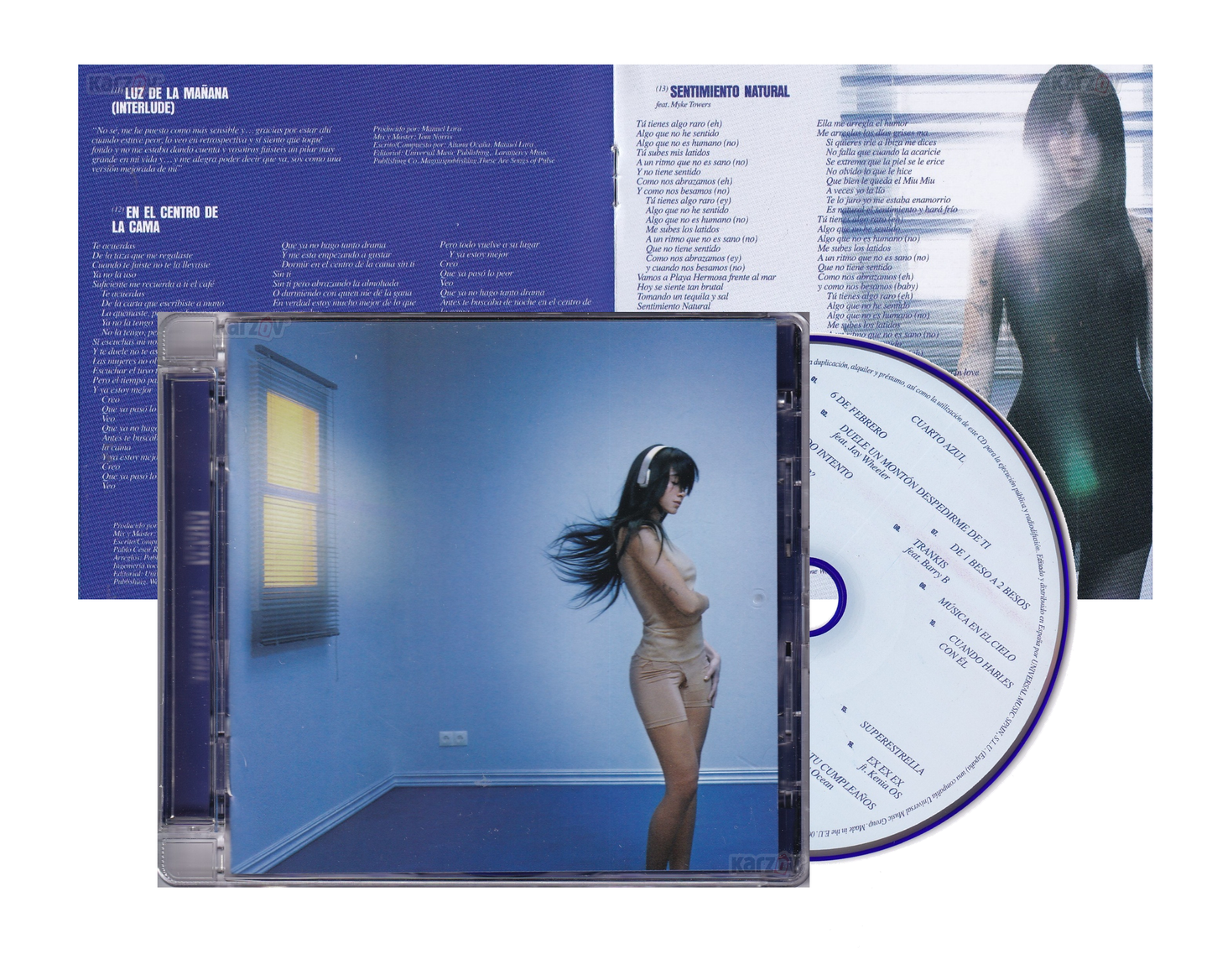 Aitana Cuarto Azul Disco 2025 Cd