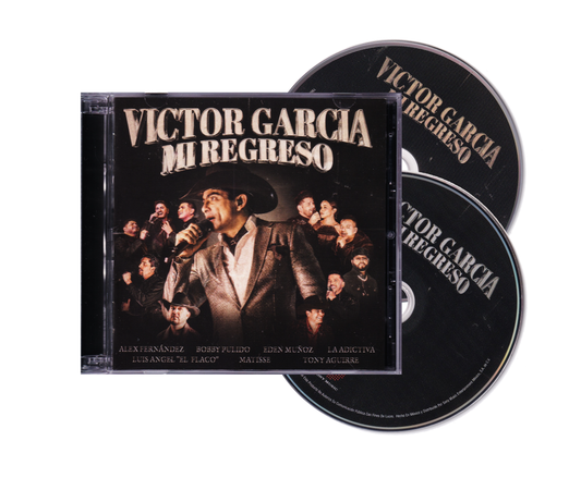 Victor Garcia ( La Academia )Mi Regreso Disco Cd