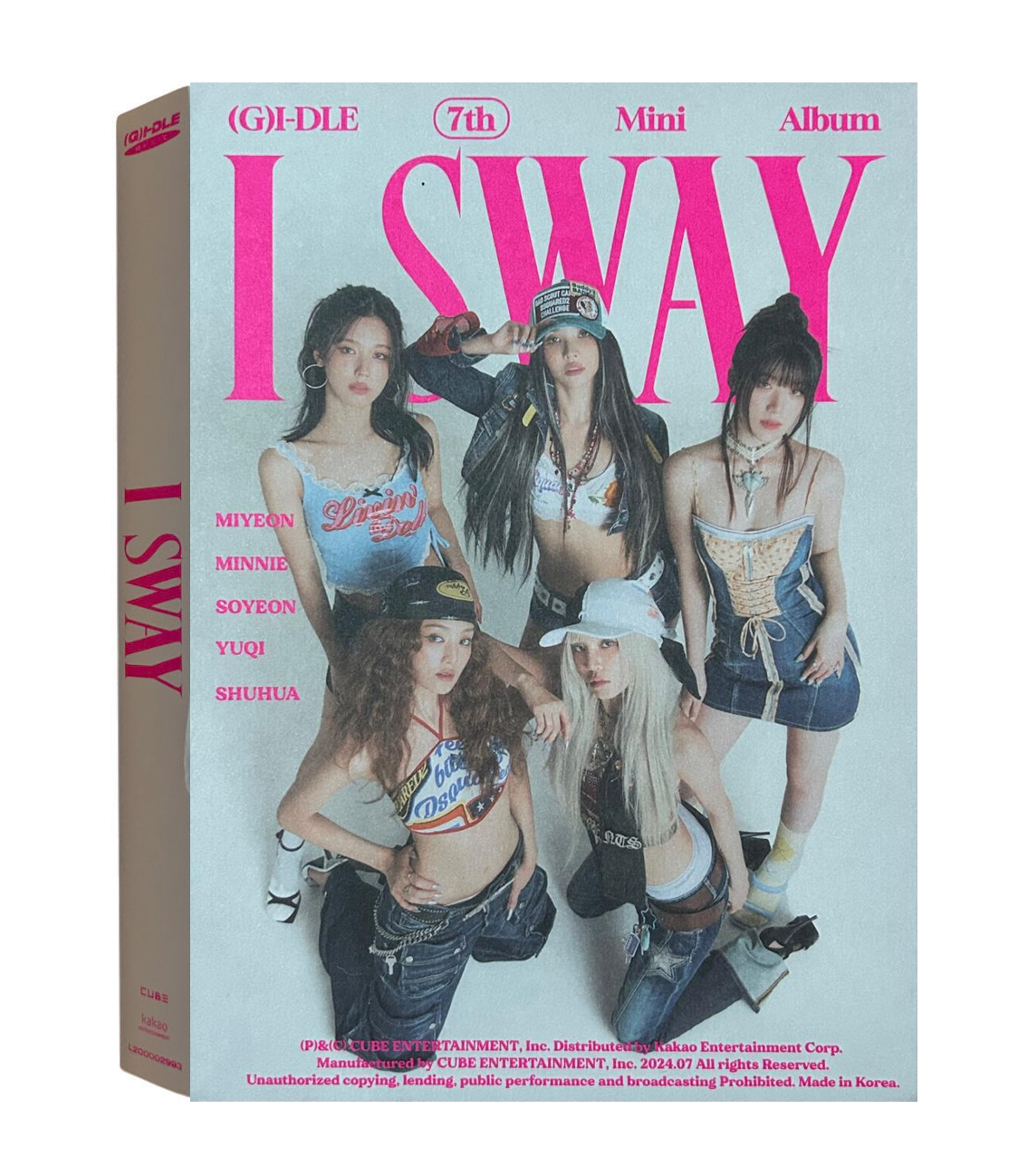 ** ( G )I-DLE 7th Mini Album I SWAY / Version Beat