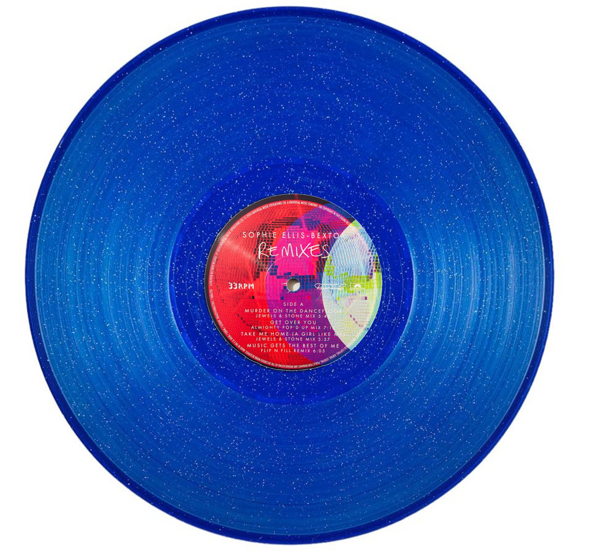 Sophie Ellis Bextor Remixes RSD 2024 Importado Glitter Lp Vinyl