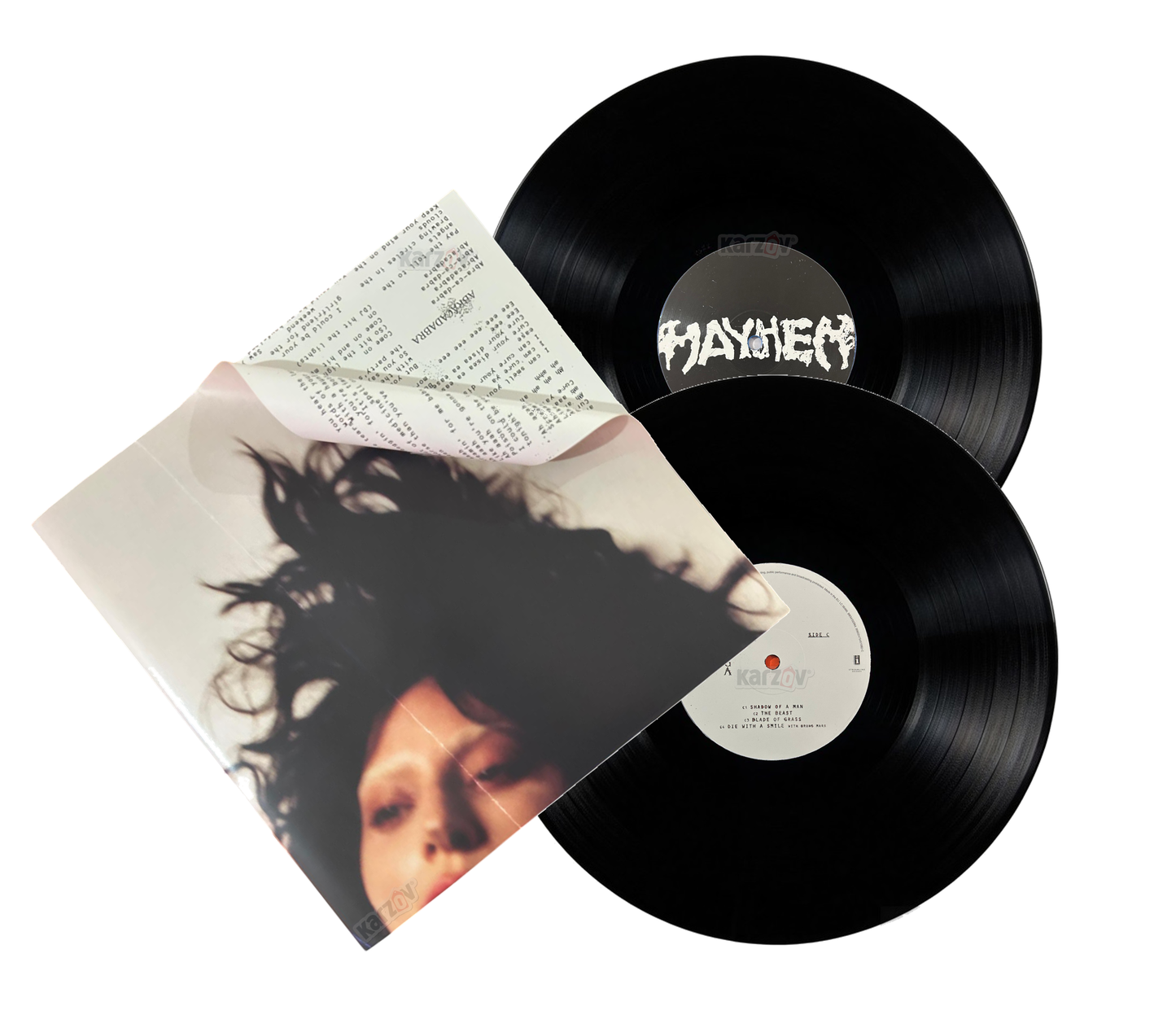 Lady Gaga Mayhem 2025 Negro Black 2 Lp Vinyl