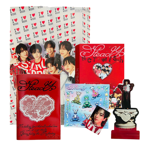 ** Nct Wish 1st Mini Album Steady Original / Version I Wish