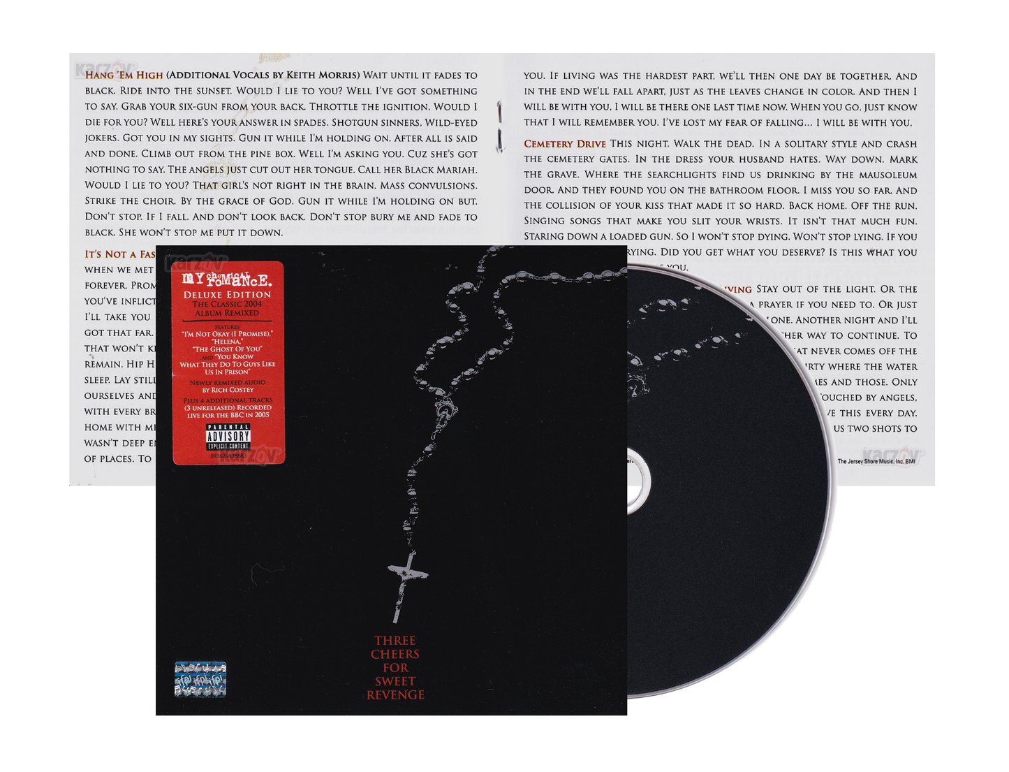My Chemical Romance Three Cheers Sweet Revenge Deluxe Cd