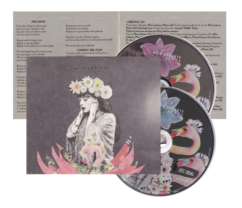 Mon Laferte La Trenza Deluxe Disco Cd + Dvd