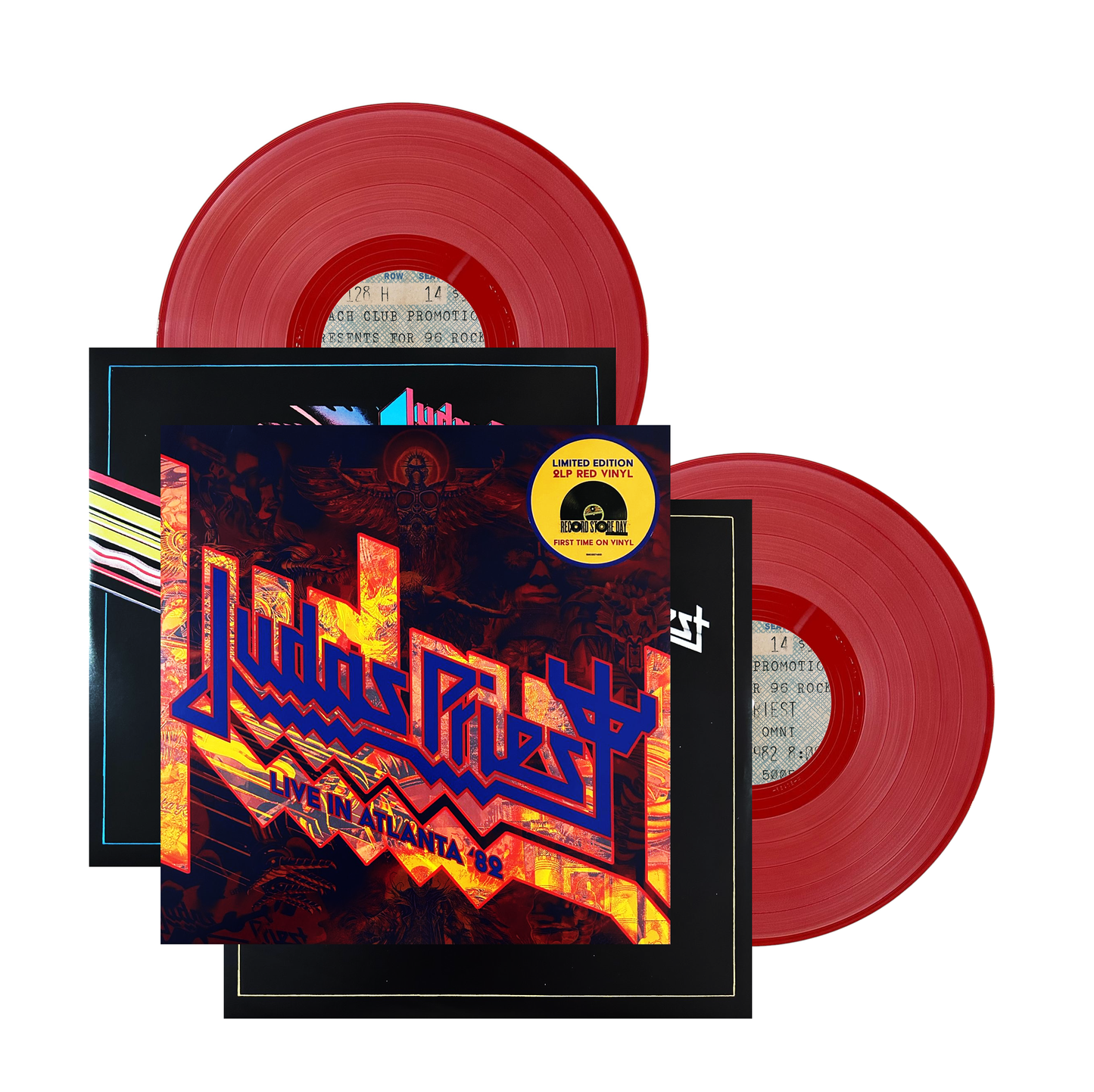 Judas Priest Live In Atlanta '82 RSD 2025 Rojo Red 2 LP Vinyl