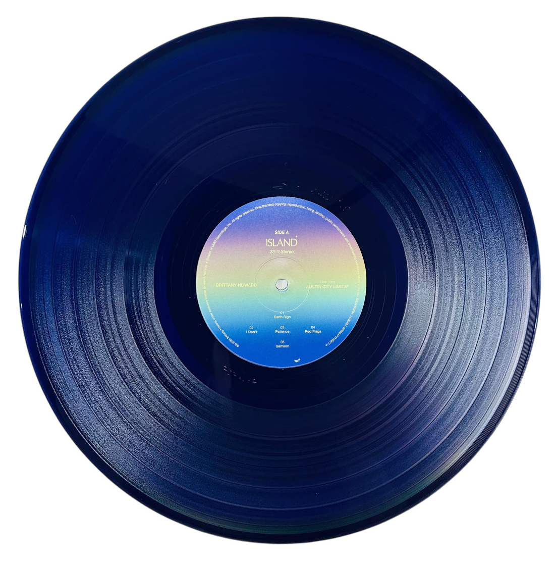 Brittany Howard Live From Austin City Limits RSD 2025 Electric Blue LP Vinyl