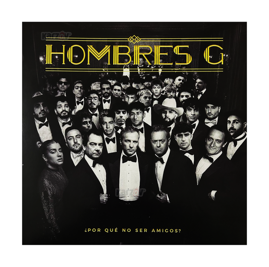 Hombres G ¿ Por Que No Ser Amigos ? Splatter Yellow Lp Vinyl