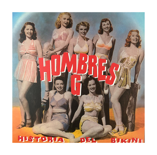 Hombres G Historia Del Bikini Lp Vinyl