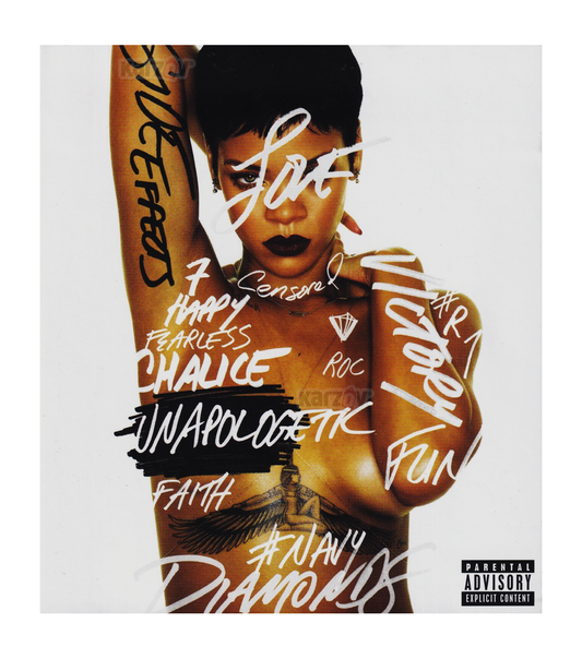 Rihanna Unapologetic Deluxe Disco Cd + Dvd + Poster
