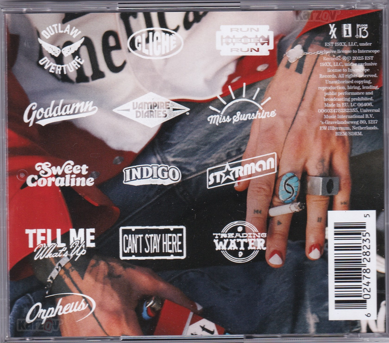 Mgk Machine Gun Kelly Lost Americana Disco 2025 Cd
