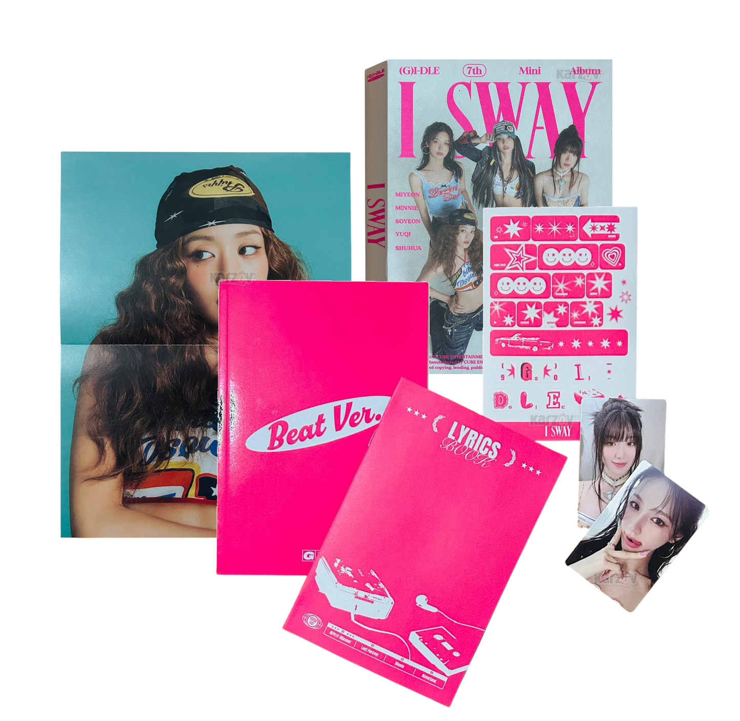 ** ( G )I-DLE 7th Mini Album I SWAY / Version Beat