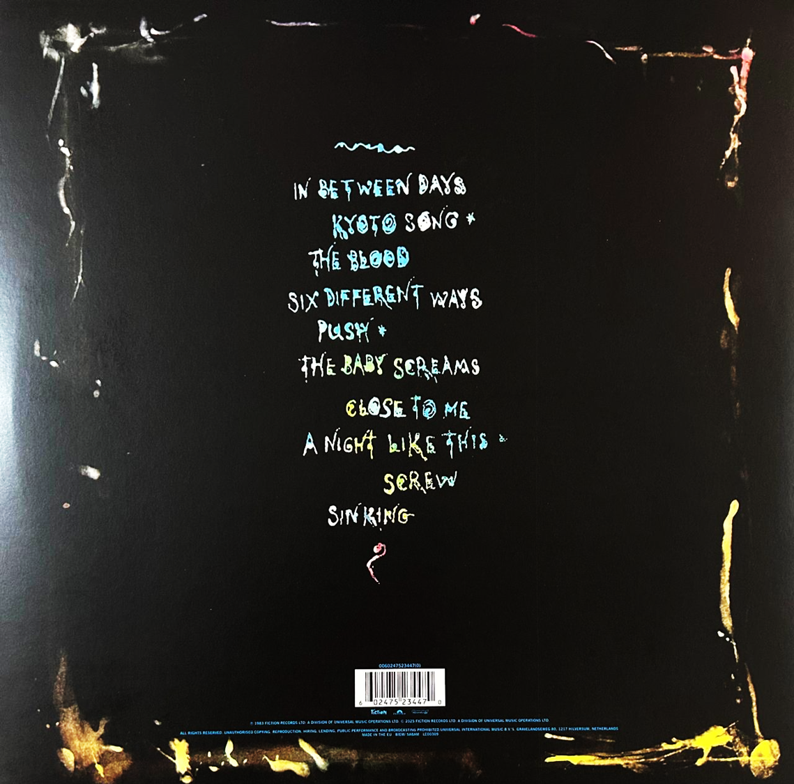 The Cure The Head On The Door RSD 2025 Picture LP Vinyl