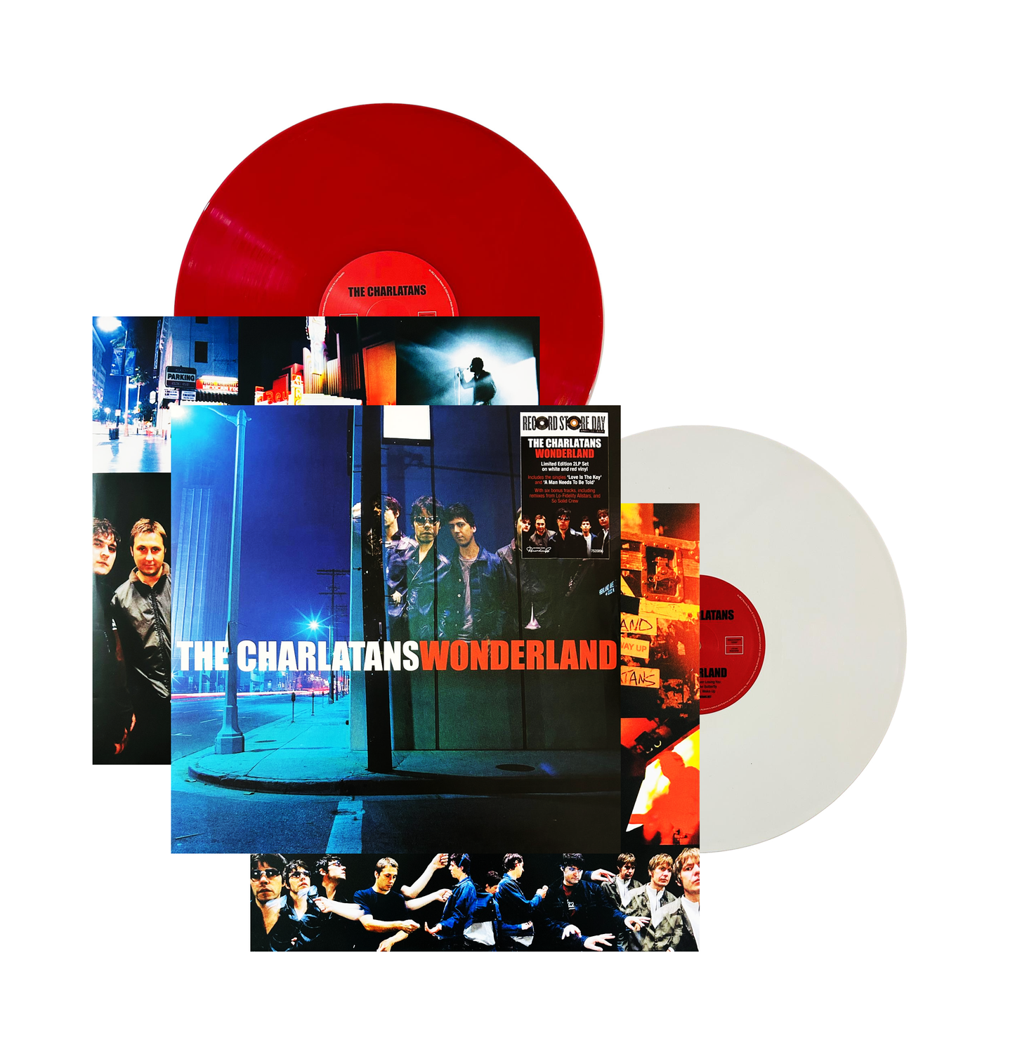 The Charlatans Wonderland RSD 2025 White & Red 2 LP Vinyl