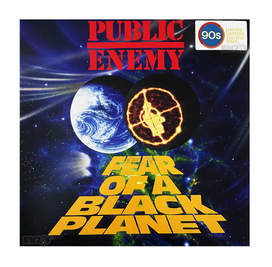 Public Enemy Fear Of A Black Planet Yellow Lp Vinyl