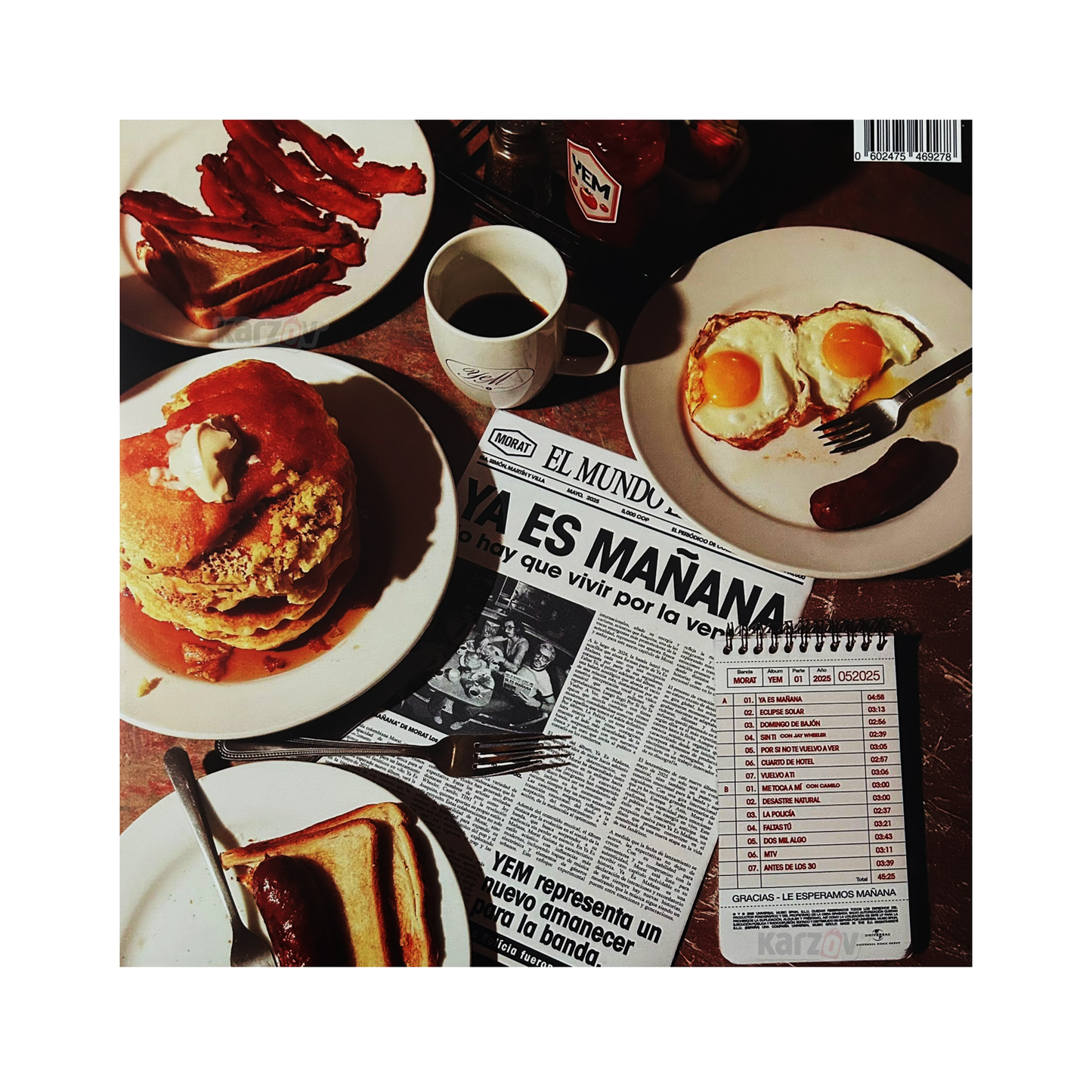 Morat Ya Es Mañana ( Yem ) Lp Vinyl