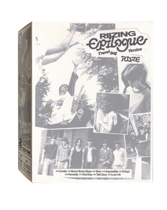 ** Riize 1 Mini Album Epilogue Travel Bag Version Riizing Silver