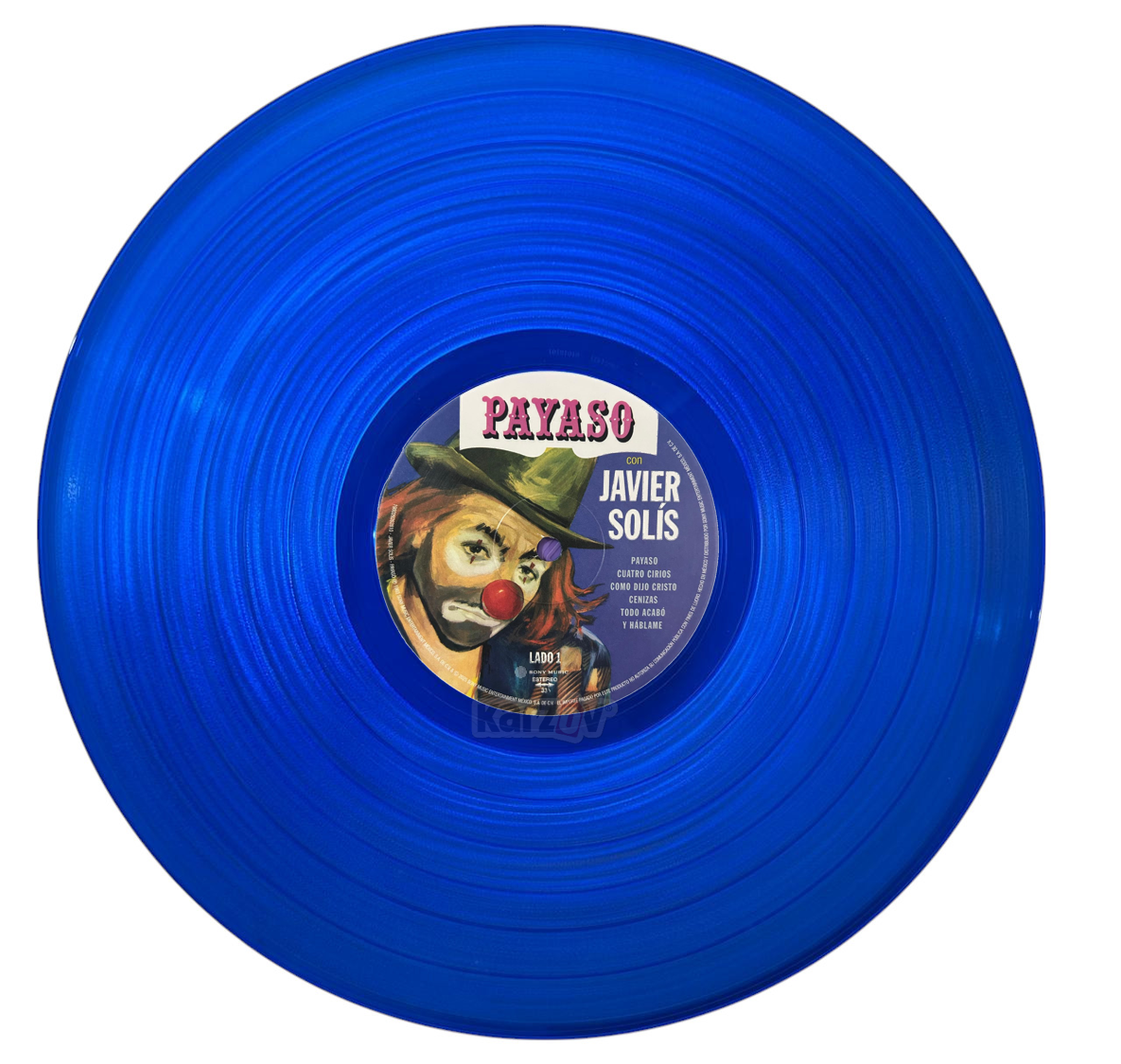 Javier Solis Payaso Azul Blue Lp Vinyl