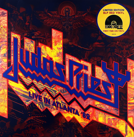 Judas Priest Live In Atlanta '82 RSD 2025 Rojo Red 2 LP Vinyl