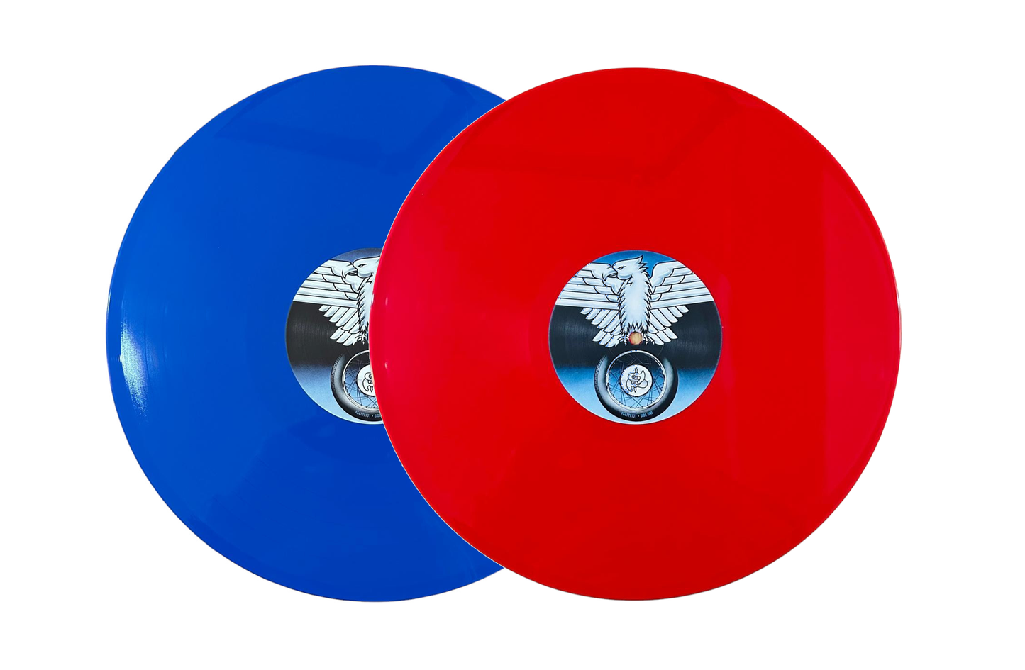 Saxon Wheels Of Steel 45th Anniversary RSD 2025 Red & Blue 2 LP Vinyl