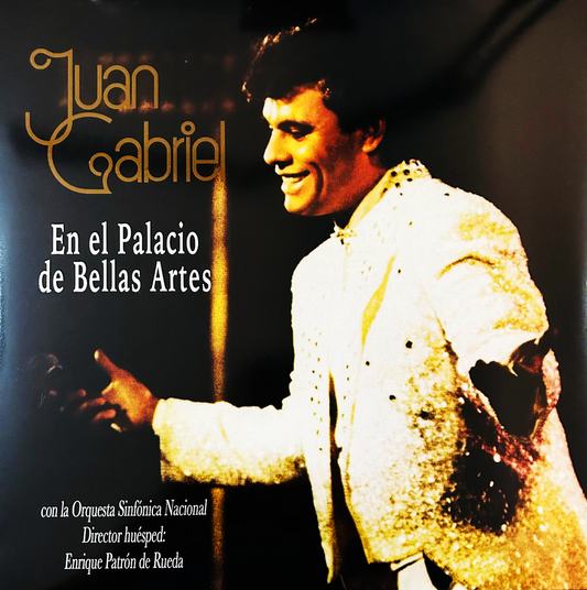 Juan Gabriel En El Palacio De Las Bellas Artes 2 Lp Vinyl