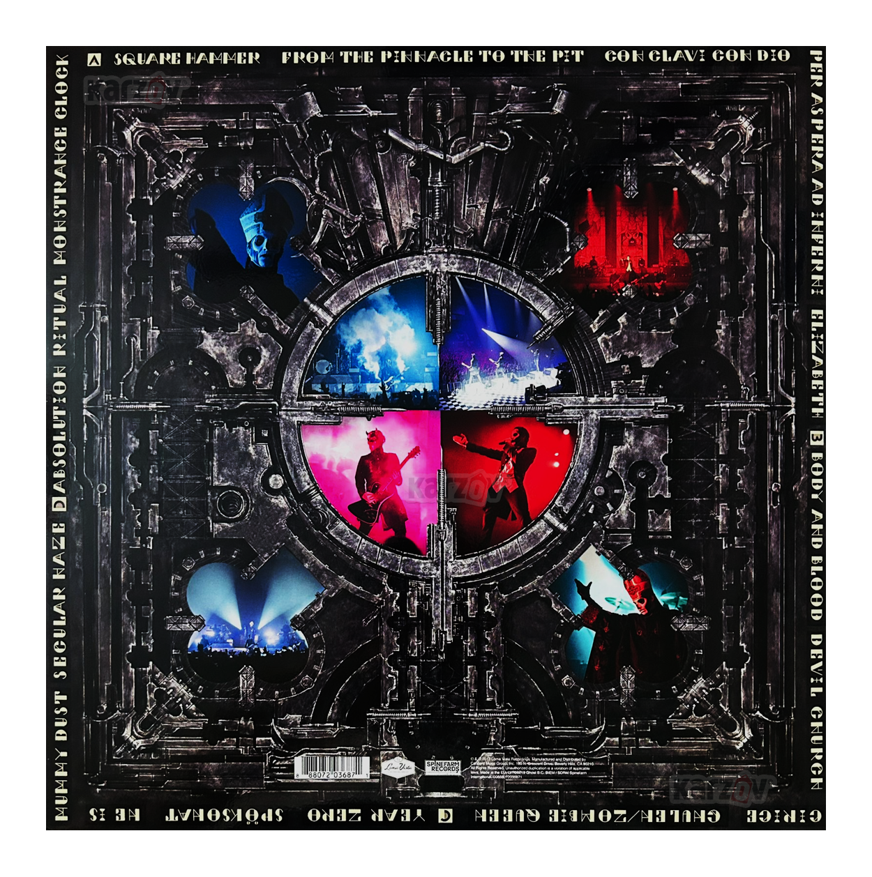 Ghost Ceremony And Devotion 2 Lp Vinyl