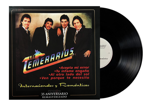 Temerarios Internacionales Y Romanticos 35th Aniv Lp Vinyl