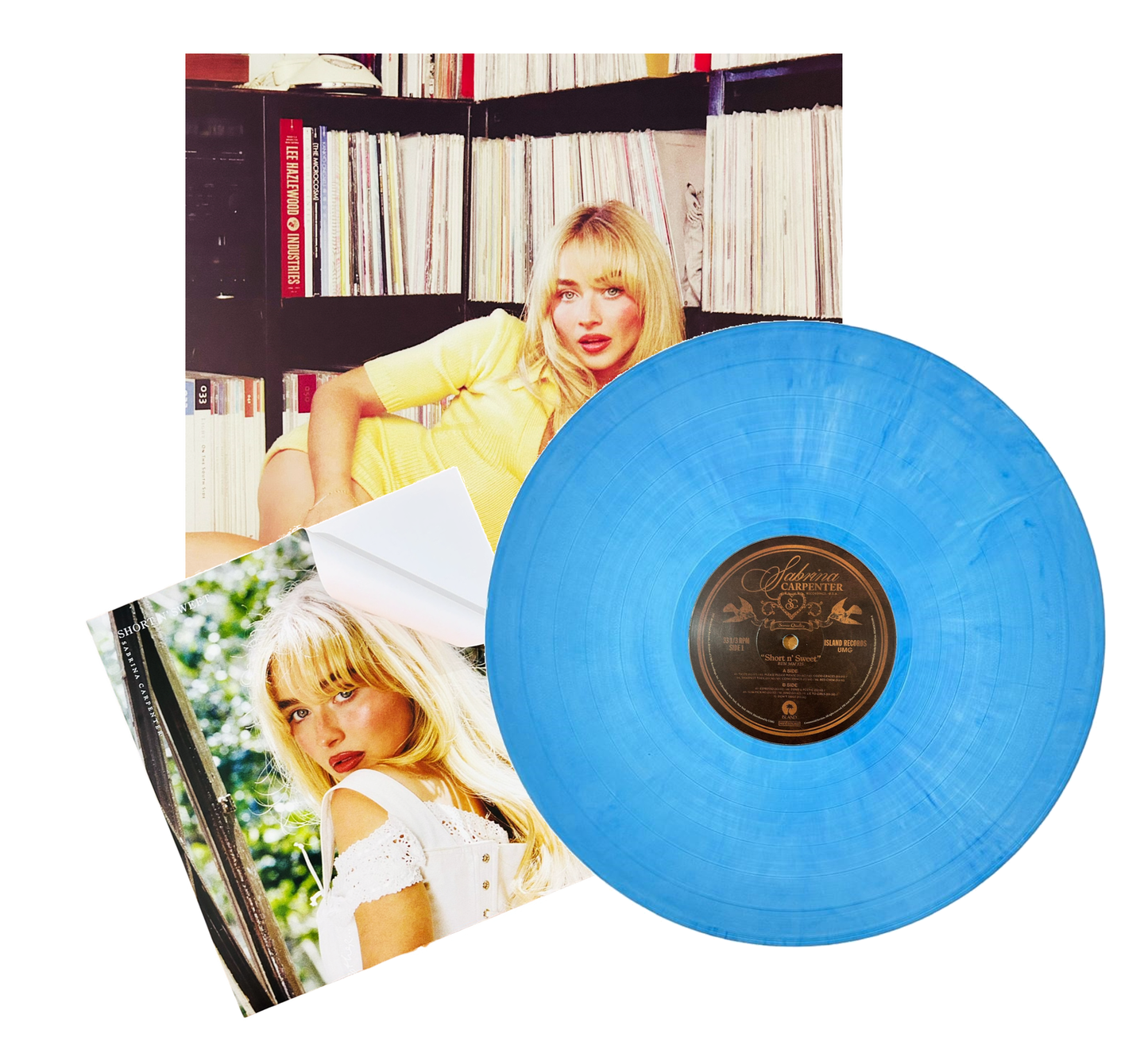 Sabrina Carpenter Short N' Sweet Azul Blue Lp Vinyl