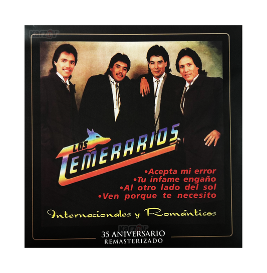Temerarios Internacionales Y Romanticos 35th Aniv Lp Vinyl