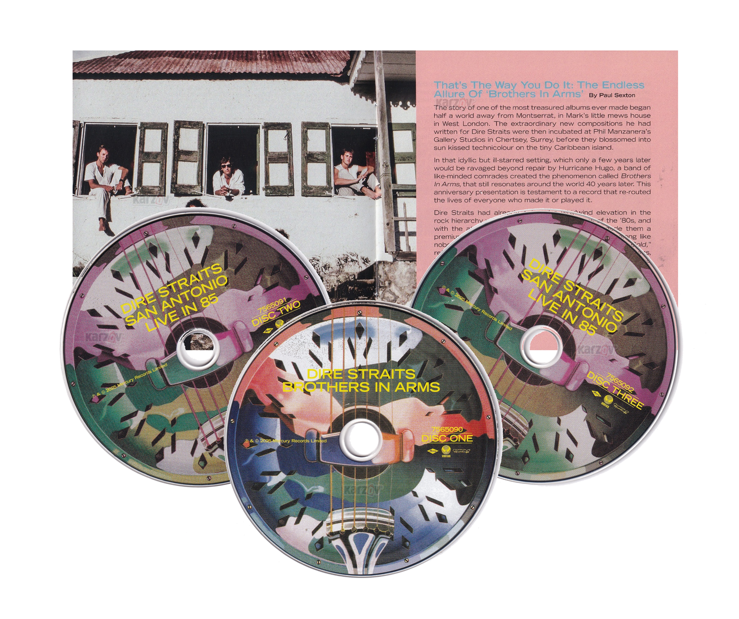 Dire Straits Brothers In Arms 40th Anniversary 3 Disco Cd