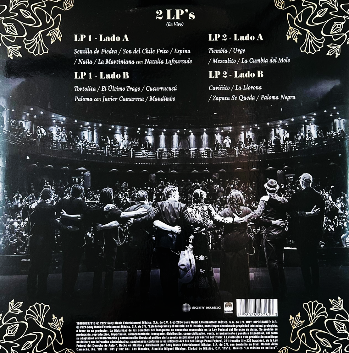 Lila Downs Desde Bellas Artes Mexico Purple Smoke 2 Lp Vinyl