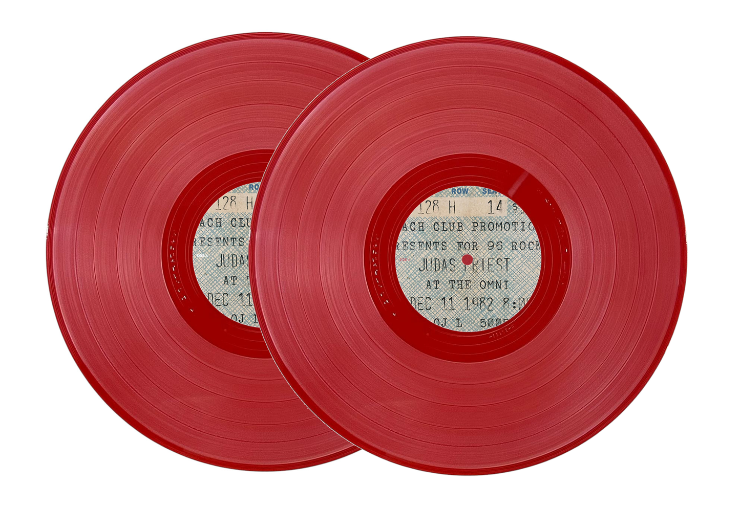 Judas Priest Live In Atlanta '82 RSD 2025 Rojo Red 2 LP Vinyl