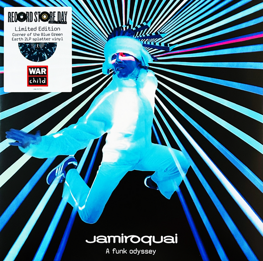 Jamiroquai A Funk Odyssey Eart RSD 2025 Blue & Green Splatter 2 Lp Vinyl