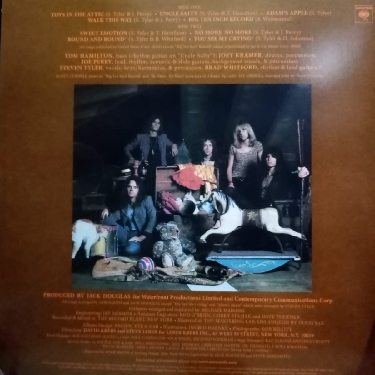 Aerosmith Toys In The Attic Lp Vinyl