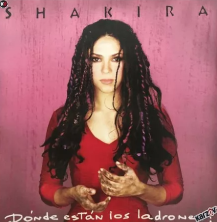 Shakira ¿ Dónde Están Los Ladrones ? Negro Black Lp Vinyl