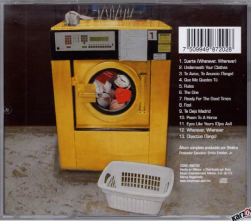 Servicio De Lavandería - Shakira - Cd