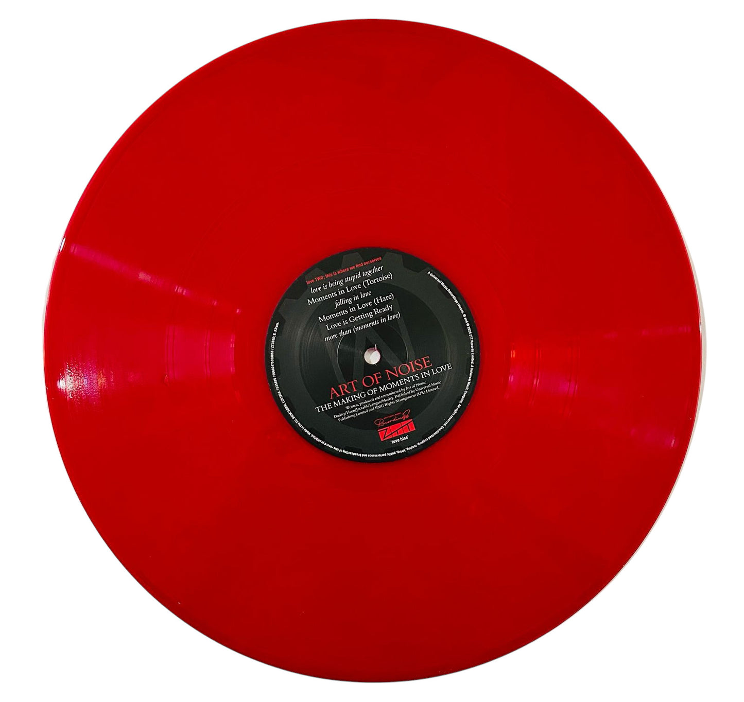 The Art Of Noise Impressions Of Forever RSD 2025 Rojo Red LP Vinyl