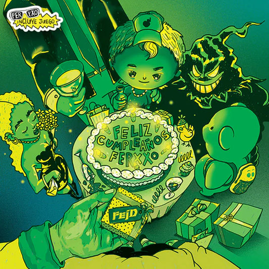 Feid Feliz Cumpleaños Ferxxo Te Pirateamos El Album Lp Vinyl