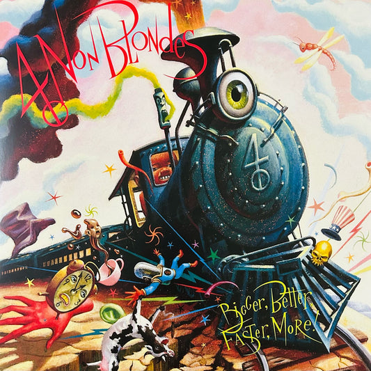 4 Non Blondes Bigger Better Faster More Rojo Red Lp Vinyl