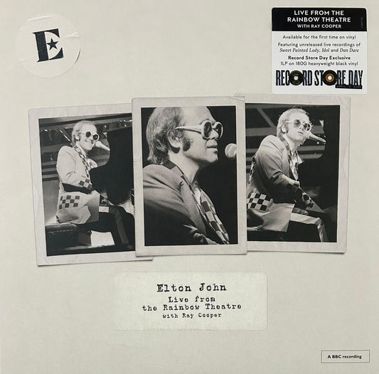 Elton John Live At The Rainbow Theatre RSD 2025 LP Vinyl