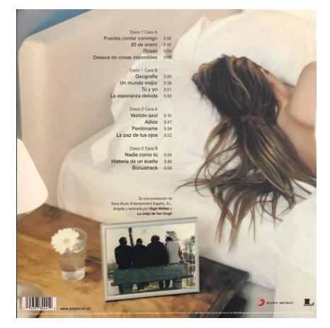 La Oreja De Van Gogh Conte Mientras Hacias Dormida 2lp Vinyl