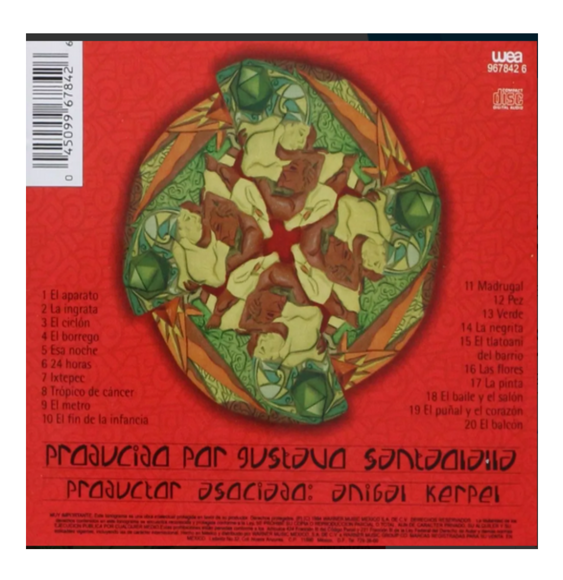 Cafe Tacuba Re Disco Cd