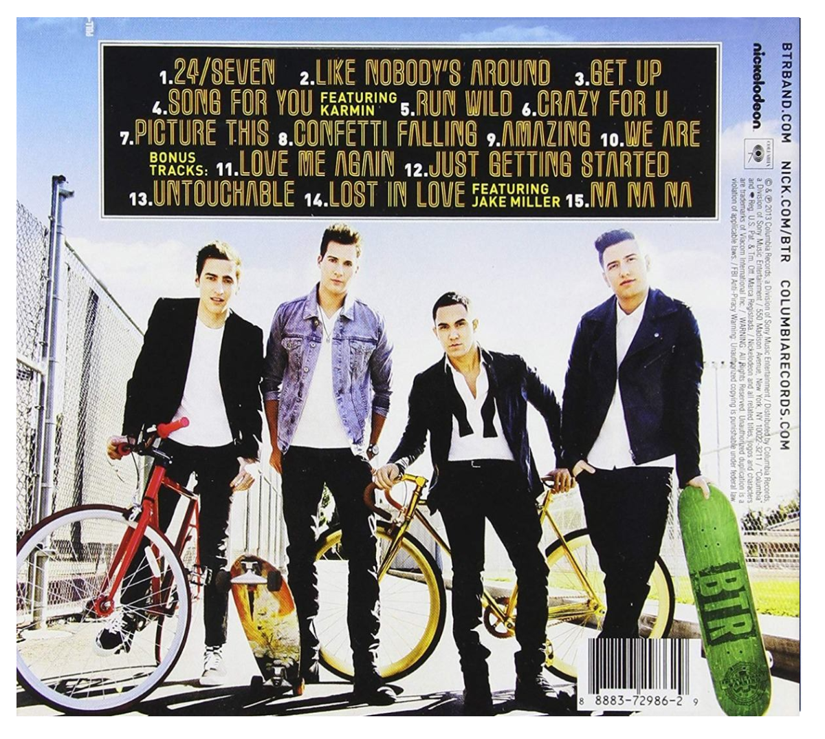 Big Time Rush Btr 24 / Seven 7 Deluxe Disco Cd