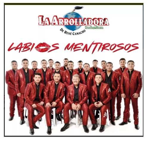 La Arrolladora Banda El Limon Labios Mentirosos Disco CD