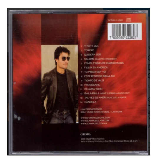 Chayanne Grandes Exitos Disco Cd