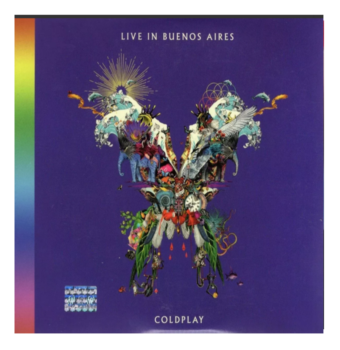 Coldplay Live In Buenos Aires 2 Discos Cd